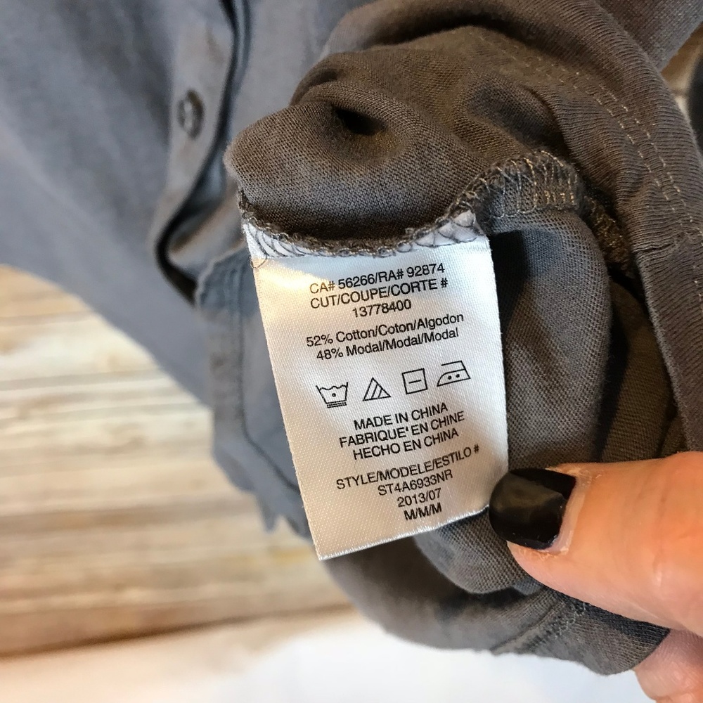 Splendid Solid Button Front Shirt - image 7